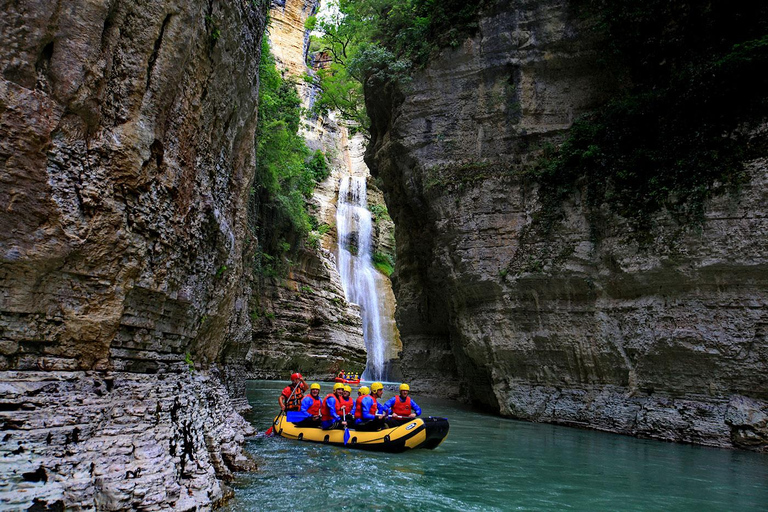 From Golem or Durrës: Osumi Canyons Rafting Adventure