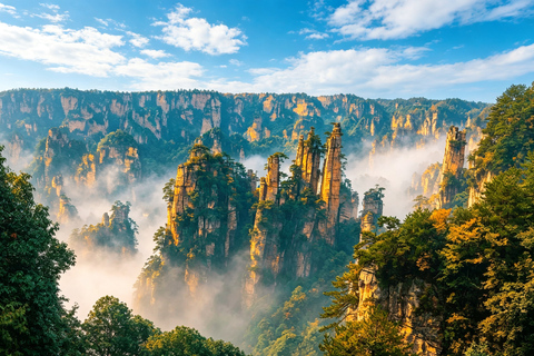 Zhangjiajie: 1-Day Tianmen & Avatar with Multilingual Guide Admission tickets not included