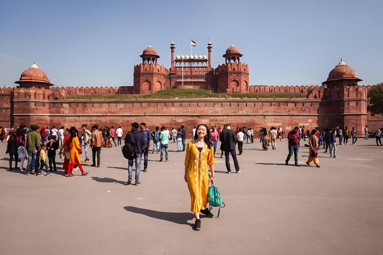 Delhi: Red Fort Skip-the-Line Guided Tour with Transfers Delhi: Red Fort Skip-the-Line Tour with Guide Only
