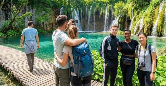 Von Zagreb aus: Plitvice & Rastoke Geführte Tagestour mit Ticket