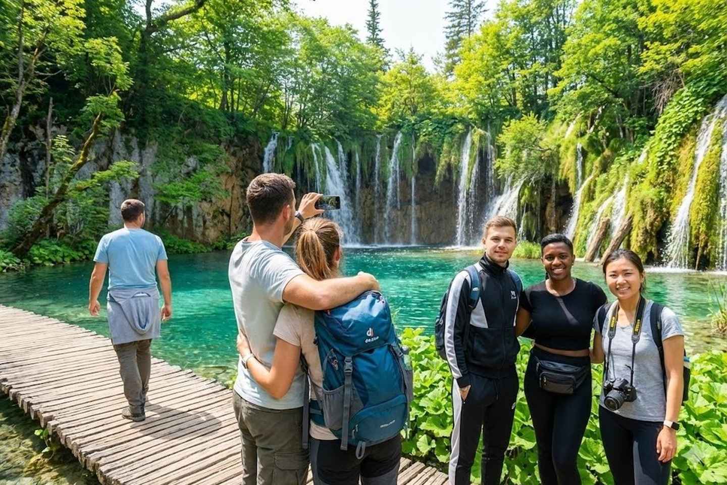 Zagreb: Plitvice Lakes & Rastoke Guided Day Trip with Ticket - Morning Group Tour with Meeting Point and Entry Ticket