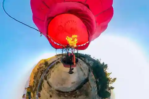 Cusco : Vol captif en montgolfière | Pique-nique