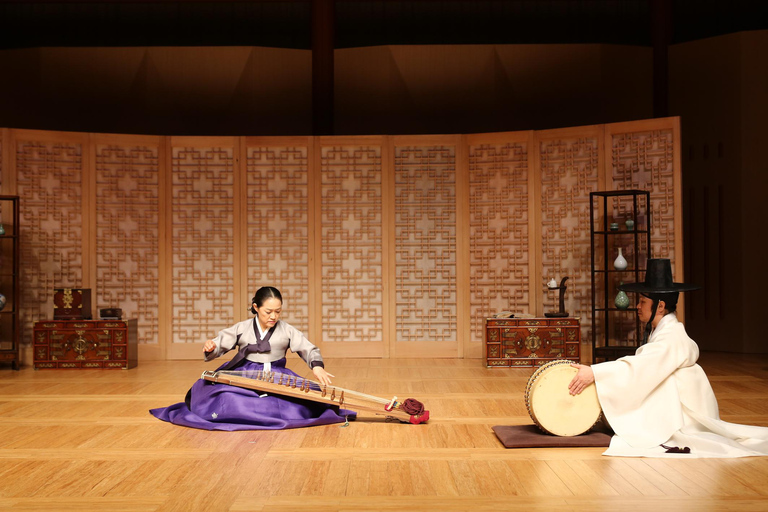 SEOUL : Gugak - Musée de la musique traditionnelle coréenne et visite guidée des concerts