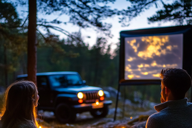 Las Vegas: Couple's Movie Night in the Mountains