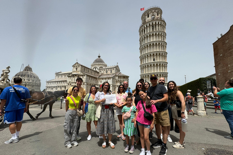 Pisa: Leaning Tower and Miracle Square with a licensed Guide Group Tour