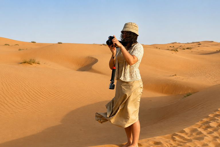 Muscat: Desert Safari, Quadbike, Horse Ride & Sunset Tour