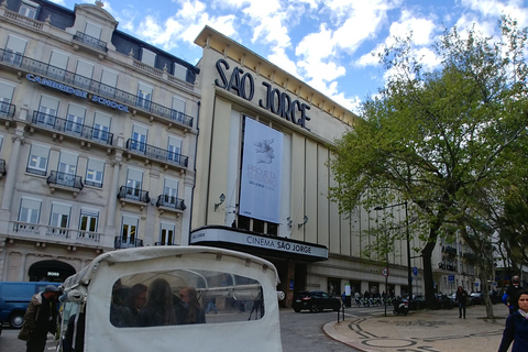 Lisbon Iconic Highlights in 2H00 : Private Tuk-Tuk Tour