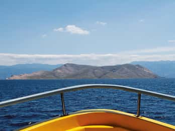 Da Krk&Punat: Crociera di mezza giornata alle 4 isole e alla Spiaggia d'Oro