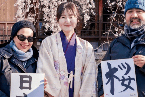 Kyoto : Japanese Calligraphy Workshop with a calligrapher