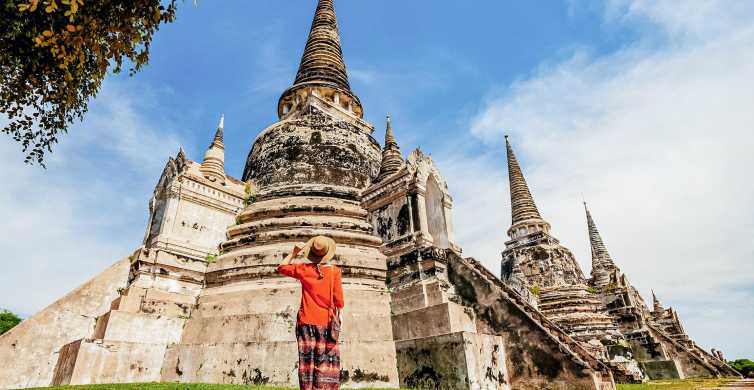 Iz Bangkoka: mali grupni obilazak hramova Ayutthaya s ručkom