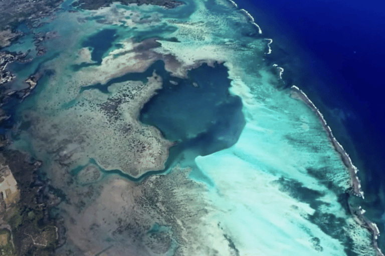 Excursión privada en hidroavión con vistas panorámicas de MauricioVuelo panorámico en hidroavión sobre la isla de Ámbar