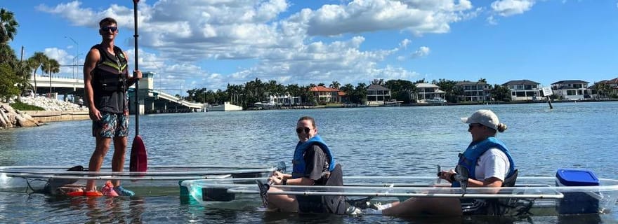 Sarasota : visite écologique en kayak transparent dans les tunnels de la mangrove