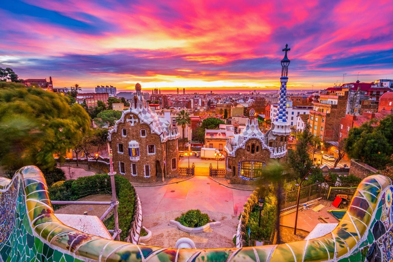 Barcelona: Park Güell Fast Track Entry Visit with AudioApp Barcelona: Park Güell Visit with multi-language audioguide