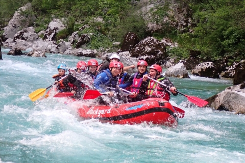 Depuis Bovec : Rafting matinal à petit prix sur la rivière SočaOption standard