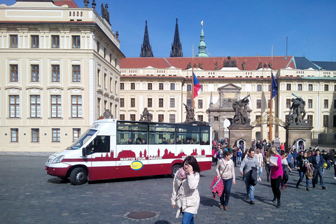 Praga: Wycieczka autobusowa po historycznym centrum miasta