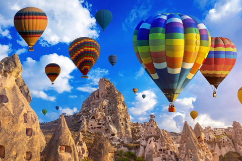 Explorando a Capadócia: Uma aventura cultural de dois diasTraslado gratuito dos hotéis de Antalya - Alanya - Side - Kemer