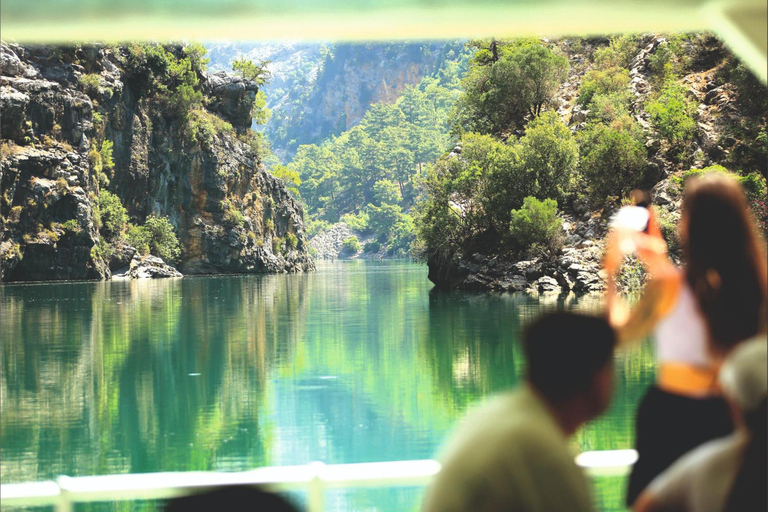 Alanya: Side Ancient City, Green Canyon, Waterfall & Dinner