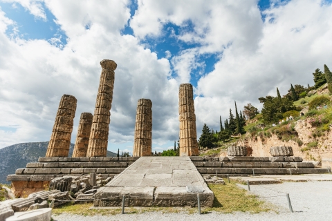 Vanuit Athene: dagtocht per bus naar Delphi & ArachovaGroepstour