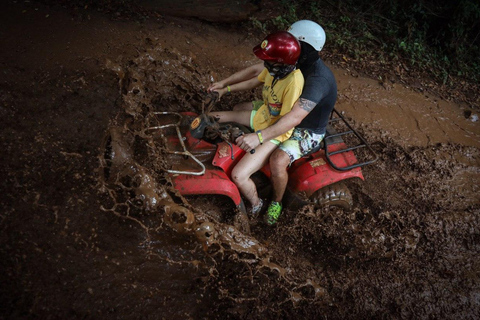 Cancun : Circuit dynamique avec quad, cenote et tyrolienneQUAD SIMPLE DE TULUM