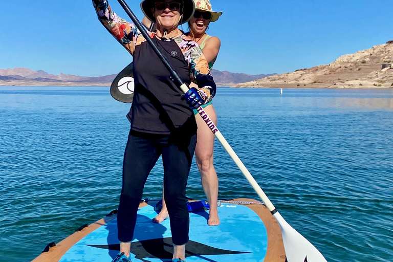 Lake Mead: Giant Paddle Board guided Tour includes 4 people