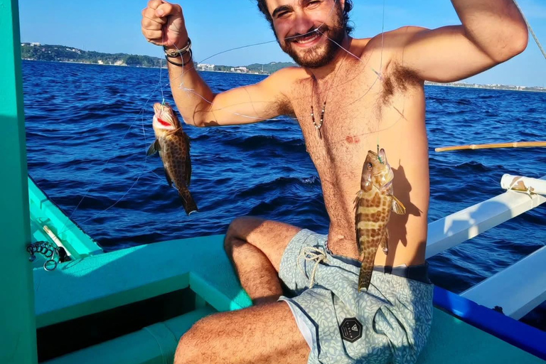 Boracay Private Island Hopping with Fishing & Island Explore Sunset Island Hopping with Fishing (4-7 Pax)