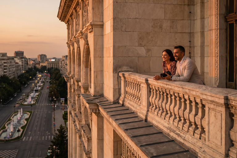Bucharest: Parliament, Ceausescu House & Village Museum Tour Audio guide in 24 languages