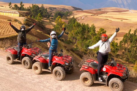 From Cusco: Maras & Moray ATV Tour with Hotel Pickup
