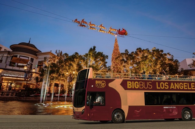 Los Angeles: Holiday Lights Tour with Free Festive Drink