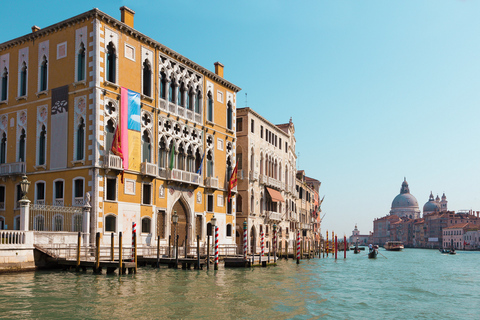 Venezia: Canal Grande in gondola con commento informativoGondola condivisa con commento dal vivo - Inglese