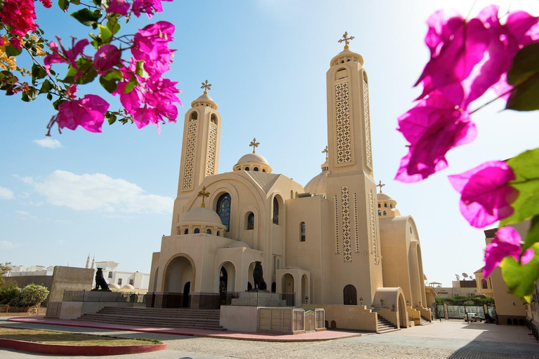 Hurghada: Tour guiado na cidade e um almoço saboroso com cachimbo de narguiléCity tour particular com almoço e experiência com narguilé