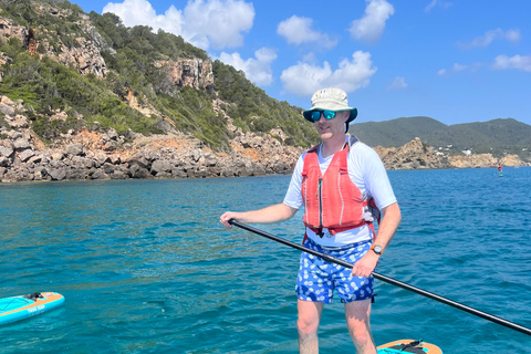 Ibiza: SUP rondleiding met gids in het mariene natuurreservaat