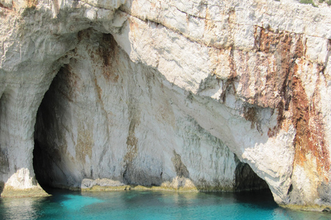 Kefalonia: Zakynthos Shipwreck & Blue Caves-Alykanas cruise