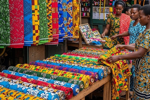 Kampala: tour di mezza giornata a piedi tra moda e stile con guida