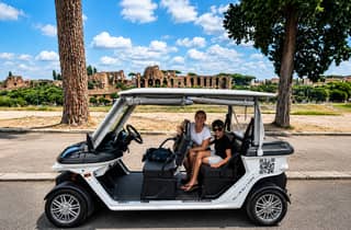 Rom: VIP-Golfwagen, Trevi ohne Anstehen, Gelato & Supplì