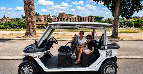 Rome: VIP Golf Cart, Trevi Skip-the-Line, Gelato & Supplì