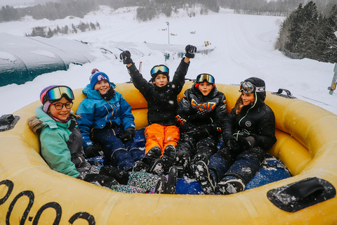 Quebec City: Snow Tubing på Village Vacances Valcartier