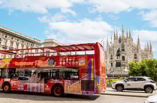 Mailand: City Sightseeing Hop-On/Hop-Off-Bus mit Audio Guide