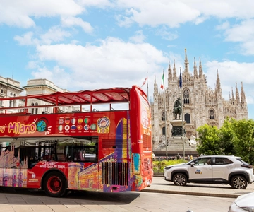 Milan: City Sightseeing Hop-On Hop-Off Bus with Audio Guide
