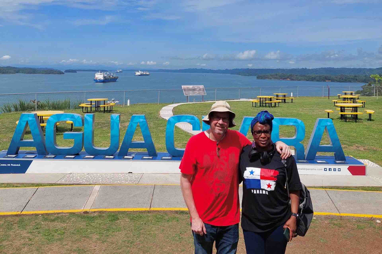 Panama City : Fort San Lorenzo et écluse Agua Clara du canal de Panama