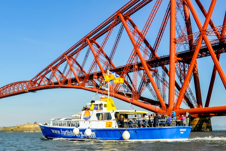 Edinburgh: Sightseeing med båt av Firth of Forths tre broarAvgår från Hawes Pier, South Queensferry