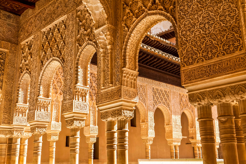 Granada: Alhambra &amp; Nasrid Palaces Tour with TicketsTour in English for 10 People