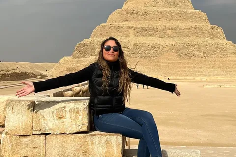 Cairo: New Sakkara Tombs Private Tour with Local Farm Lunch