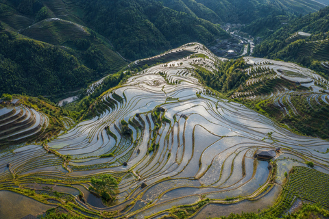 From Guilin: Longji Rice Terraces & Villages 2-Day Tour 2-Day Shared Tour, Max 16 Guests + Overnight Stay