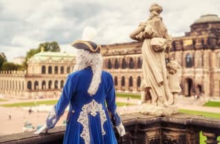 Barocke Führung durch die Altstadt Dresdens mit dem Grafen von Bünau