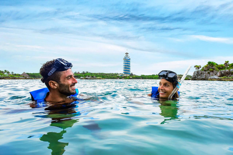 From Cancun: Xel-Há All-Inclusive Park All-Inclusive Xel-Há Park Admission with Transportation