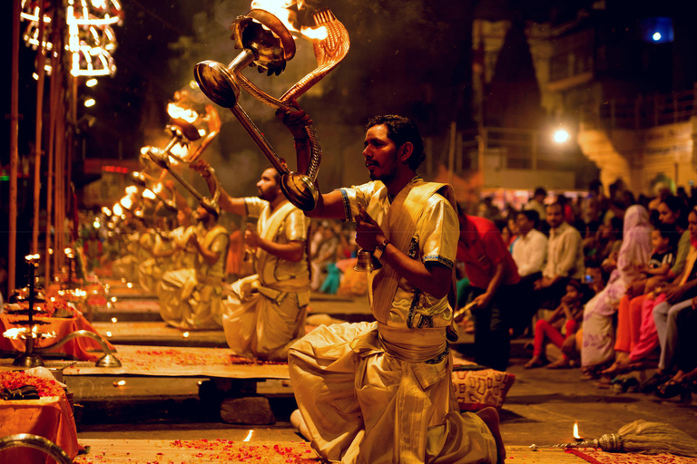 Journée complète à Varanasi avec Sarnath