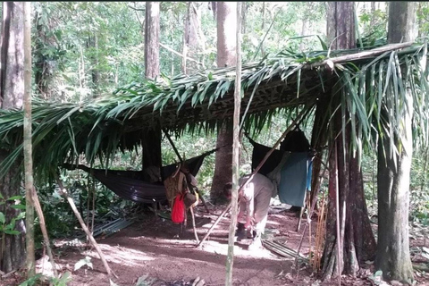 Luang Prabang: Esperienza di campeggio nella foresta con lezione di cucina