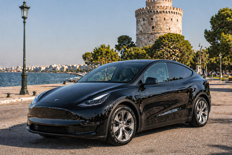 Athens to Thessaloniki: Private Road Trip by Tesla