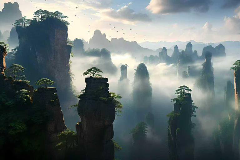 3-Day Zhangjiajie & Wulingyuan's Avatar Mountains Tour 1-Day Guided Tour Forest Park + Avatar Mountains