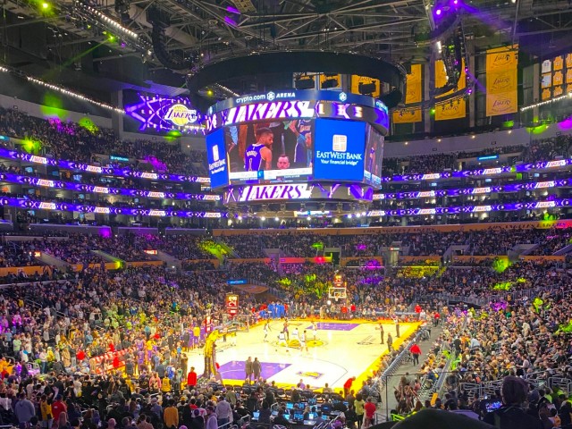 Visit Los Angeles Los Angeles Lakers Basketball Game Ticket in Los Angeles